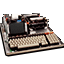 HP 86 computer with the cover removed